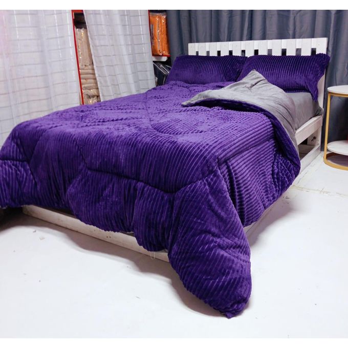 Velvet duvet 165x185cm (5.5x6ft) - Different Colors