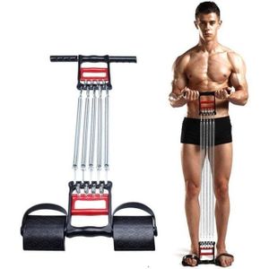 3 In 1 Chest Expander Spring With TUMMY TRIMMER, 3-in-1 Multifunctional Chest Expander for Men and Women, Traditional Hand Clamp and Elastic Foot Pedal Exercise Sit-Up Pedal Pull Rope and Professional