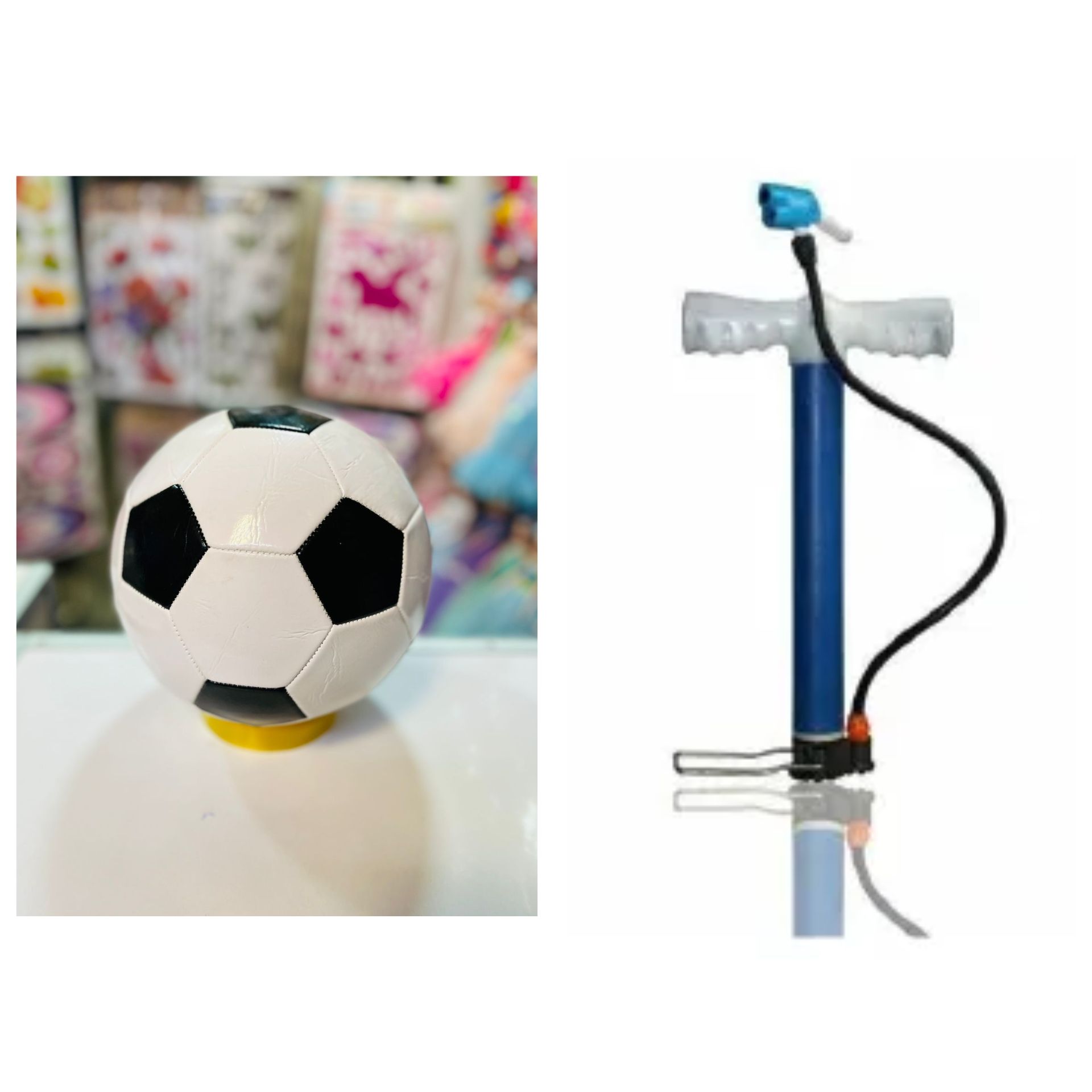 Kids Size 3 Football + Pump Set — the perfect combo for fun, training, and skill development!
💥 Why this set is a winner:
✔️ Perfect Size for Kids (Size 3)
Specially designed for young players, makin