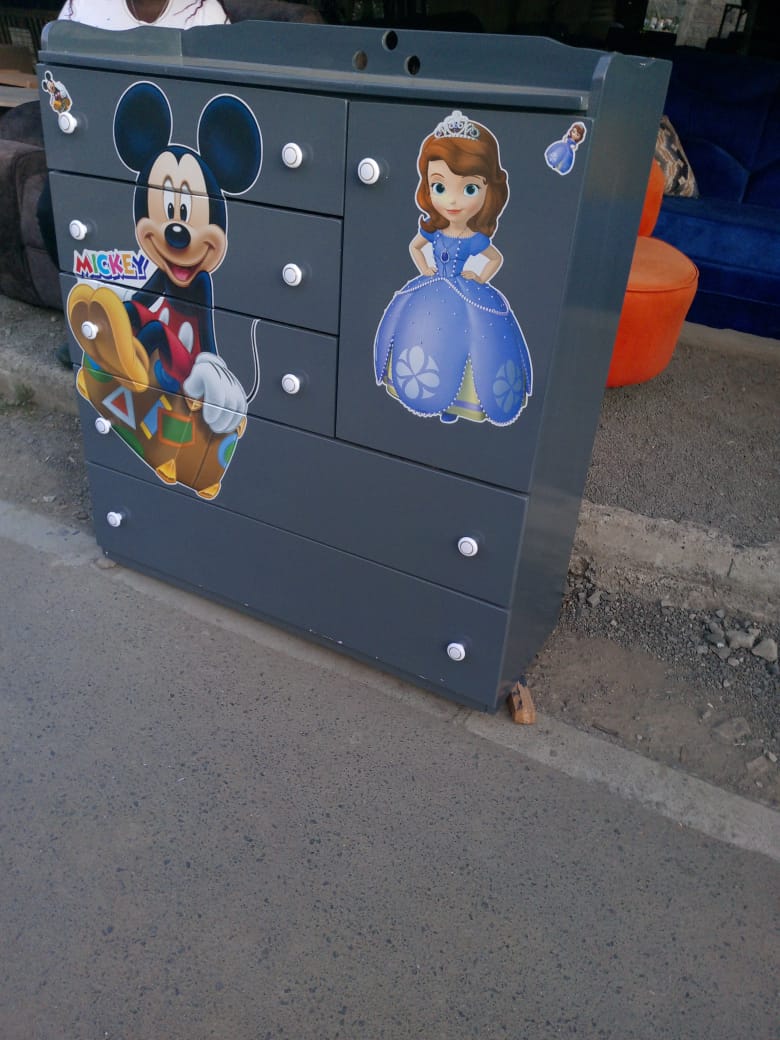 Kids/Baby Chest of Drawers Cabinet
Keep your little one’s space neat, stylish, and perfectly organized with this beautiful Kids/Baby Chest of Drawers Cabinet — a must-have for every modern nursery or