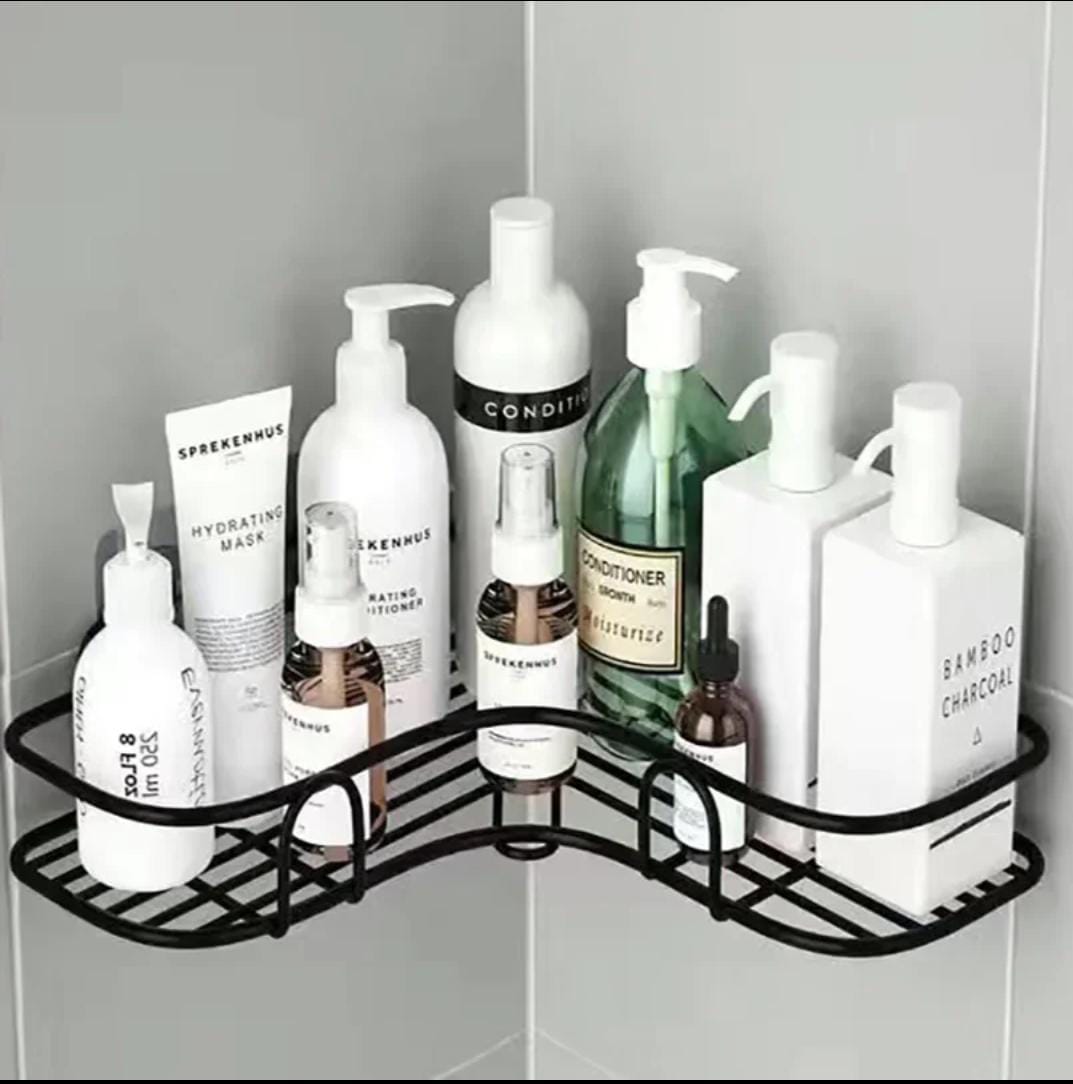 Corner shelf organiser