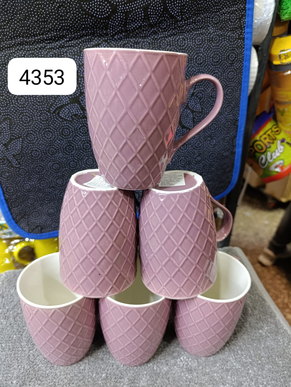 12pcs Coffee Mug Strong ceramic mugs