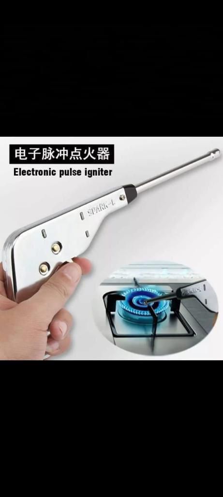 Gas Lighter Electric Igniter Spark Gas Lighter for Kitchen Stove Steel