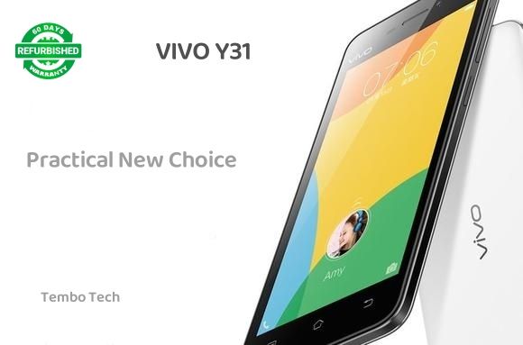 Refurbished VIVO Y31 Smartphone 2G RAM+32G ROM Unlock 5.45" Screen Dual SIM 2G/3G/4G/LTE 8MP+2MP Cameras Bluetooth Google toolsle pre-installed