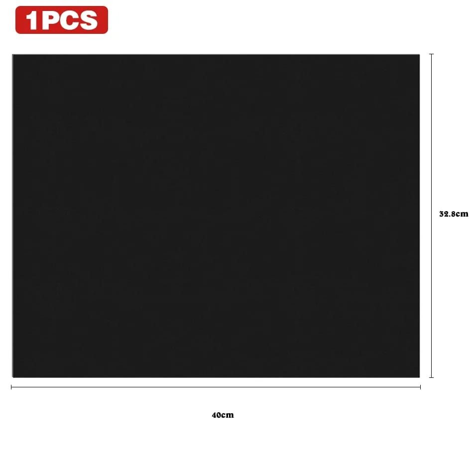 *Non-stick BBQ Grill mats 1pc  Barbecue Baking Pad Reusable PTFE Cooking Plate For Party Grill Mat ..Measurements attached