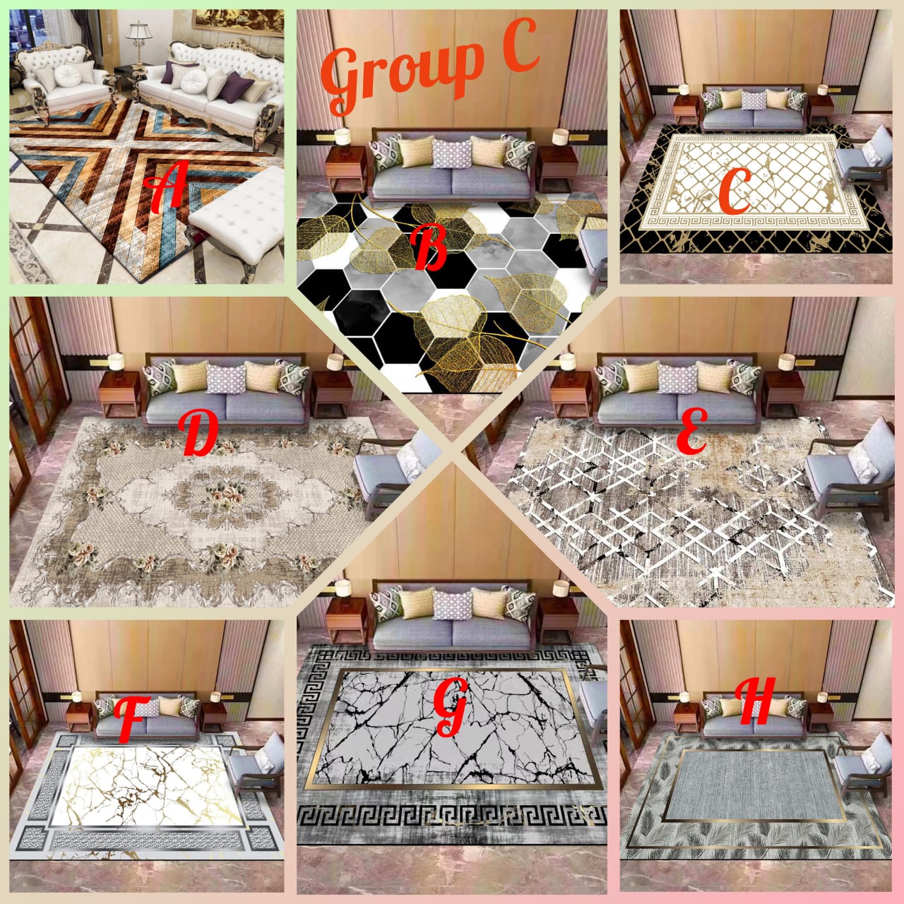 Quality Classy HD/3D Carpets (5×8) 🔅🔅🔅
Upgrade your space with elegance and comfort! These HD/3D carpets feature rich colors and sharp designs that bring a luxurious feel to any room. Crafted with