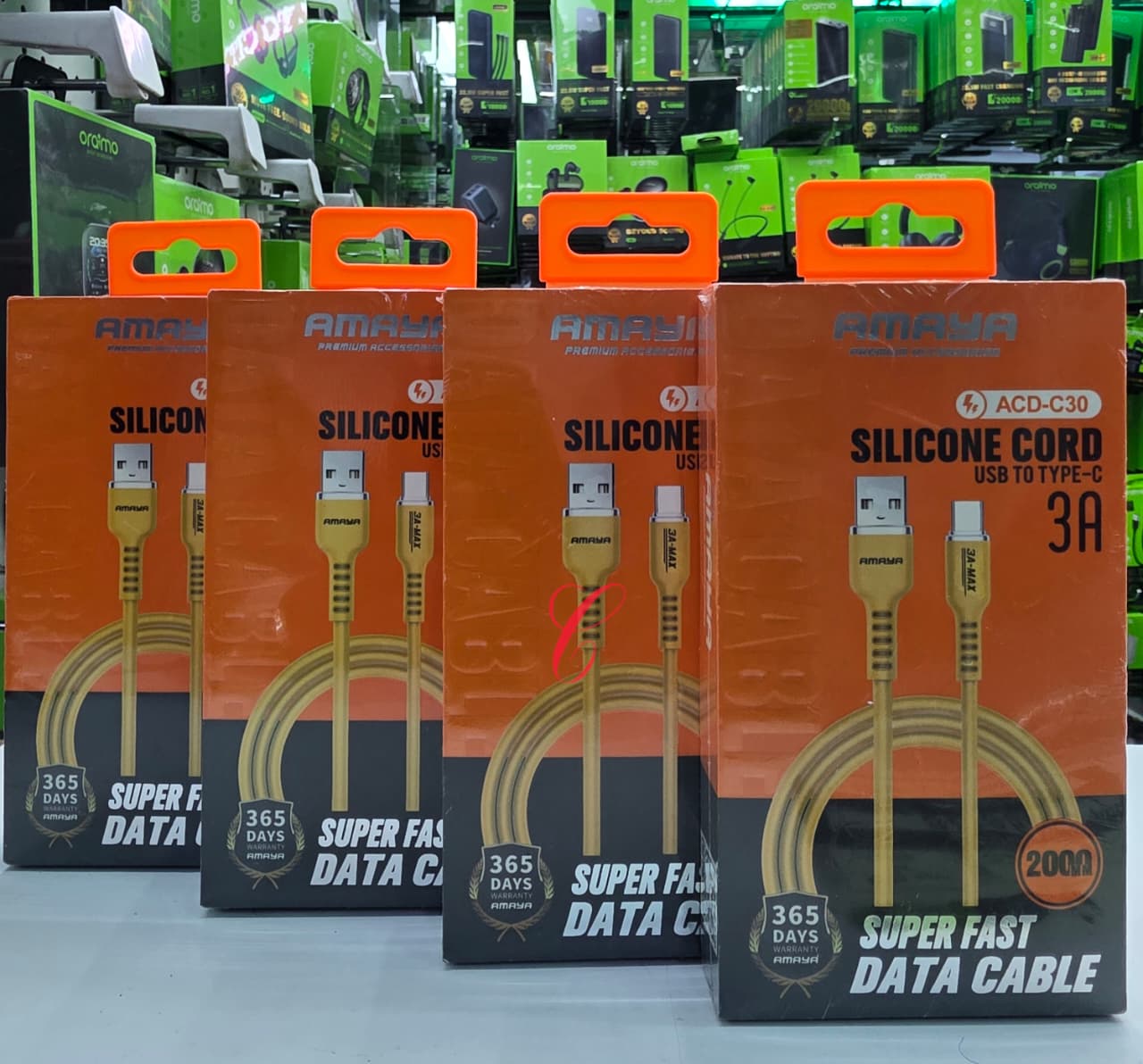 Amaya ACD‑C30 3A Type‑C Silicone Cord — 2 M Super Fast Data & Charging Cable
A rugged, extra‑long 2 m Type‑C cable built for fast charging and speedy data transfers. With up to 3 A current, this silic