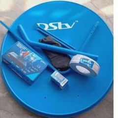 Dstv Full Kit (Dish, 25 meters cable, LNB, Decoder).HD capable (720p and 1080i)
Parental control
Xtra-view capable
8-day TV guide
Widescreen capable
Hearing impaired subtitles
No free subscription