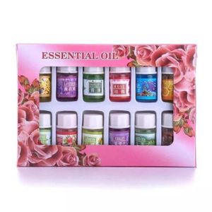 12pcs Water Based Essential Oil Set Gentle Texture Long Lasting Fragrance Versatile Applications Ideal for Diffusers Candles Soaps Gift Package, 3ml