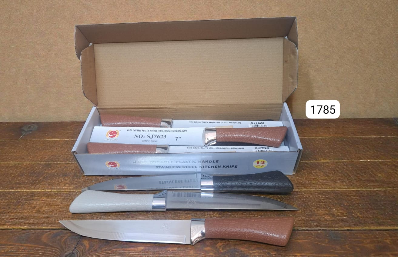 7" Fend & Feng Stainless Steel Sharp Chef Fruit Knife. made with high carbon German steel for a superior edge perfect for slicing, dicing, cutting, and chopping. Experience the perfectly balanced weig