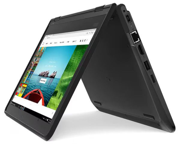 LENOVO YOGA 11E  INTEL CELERON 4GB RAM 128GB SSD STORAGE + FREE WIRELESS MOUSE {non touch}