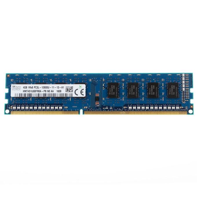 4GB DDR3 PC3-10600 1333MHz CL9 1.5v 240-Pin Hynix HMT351U6CFR8C-H9 Unbuffered Desktop Memory ram