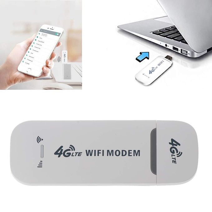 4G LTE USB MODEM with WiFi hotspot For Safaricom, Airtel & Telkom