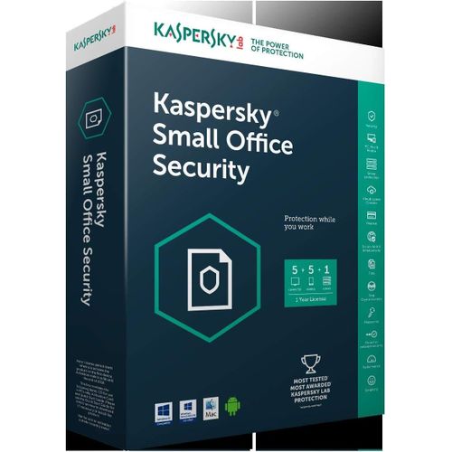 Kaspersky Small Office Security, 5 Devices, 1 Server, 1 Year