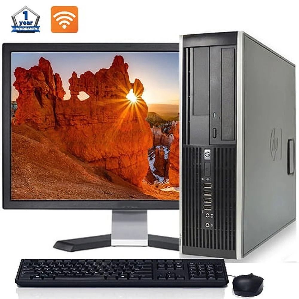 HP CORE I5 3RD GENERATION 4GB 500 GB HARDISK, WINDOWS 10 PRO + OFFICE INSTALLED17 INCHES MONITOR,KEYBOARD ,MOUSE,