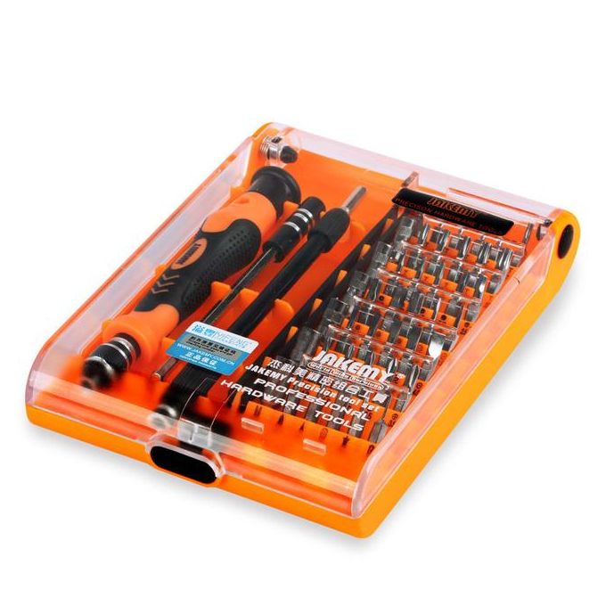 Precision Ratchet Screwdriver Set, JAKEMY 45 in 1 Household Screwdriver Home Repair Tool Kit, Disassemble Magnetic Rotating Ratchet Screwdriver Kit for Furniture/Car/Computer/Electronics Maintenance