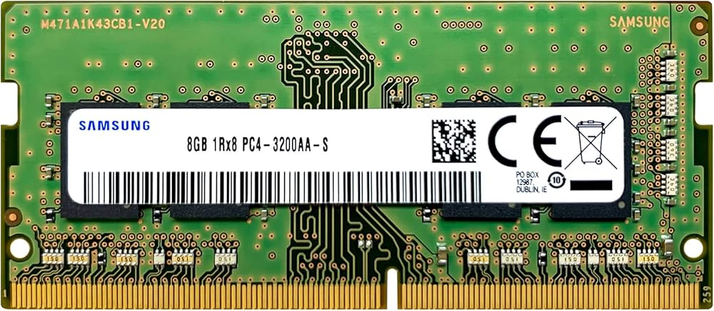 High-Speed 8GB Laptop RAM – DDR4 3200MHz