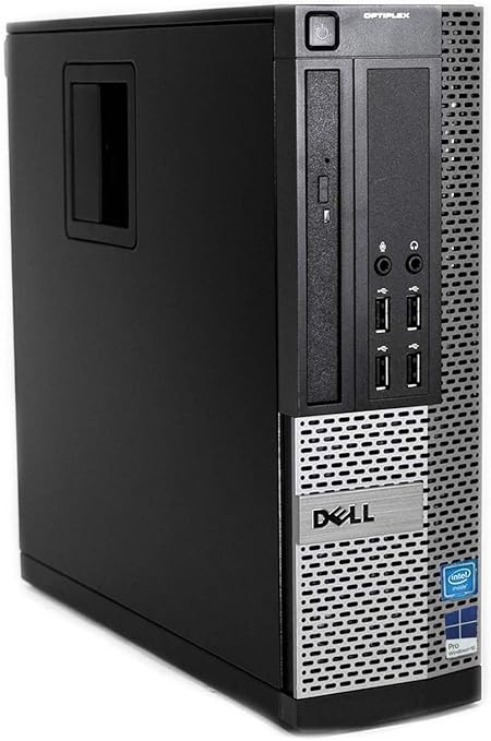 Dell Optiplex Desktop Computer- Intel PENTIUM .4GHz, 4 GB DDR3, New 500B HDD, Windows 10 Pro 64-Bit, WiFi, DVDRW + New Dell Full HD 19 inch LED Monitor