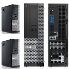 Dell Optiplex Desktop Computer- Intel PENTIUM .4GHz, 4 GB DDR3, New 500B HDD, Windows 10 Pro 64-Bit, WiFi, DVDRW + New Dell Full HD 19 inch LED Monitor