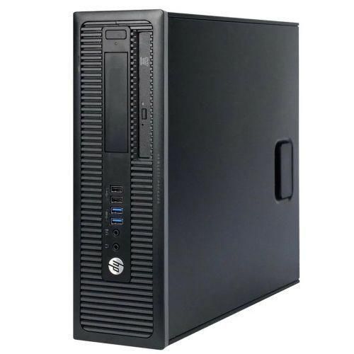 HP Refurbished ProDesk 600 G1 Core I5 8GB RAM 500GB HDD 3.2GHz SFF Desktop + 19" Monitor Complete.