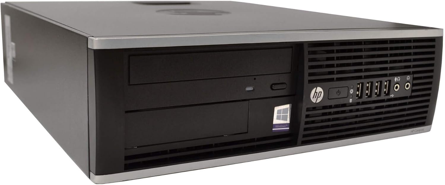 HP Elite Desktop PC Computer Intel Core i5 3.1-GHz, 8 gb Ram, 1 TB Hard Drive, DVDRW, 22 Inch LCD Monitor, Keyboard, Mouse windows 11 installed