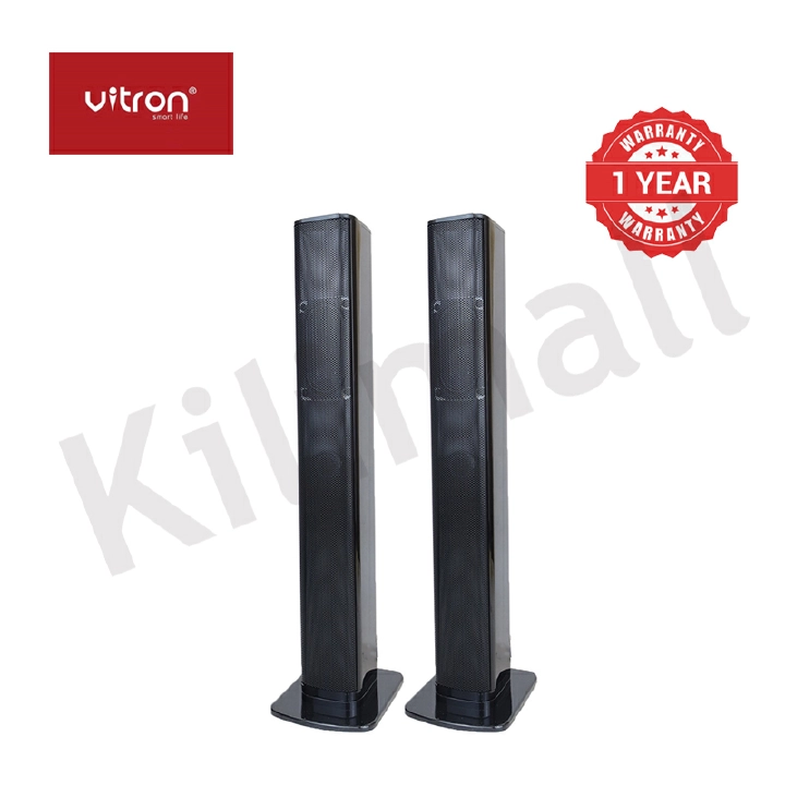 Brand New Vitron V527 2.1CH Multimedia Bluetooth Woofer Speaker System  Subwoofer Soundbar BT/USB/SD/FM Subwoofer Home Audilo System Soundbar with Remote Control 9000W