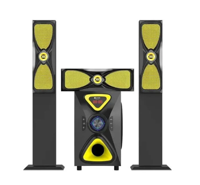 Brand New Amtec AM-721 3.1 CH HiFi USB/bluetooth/Aux input multimedia Speaker System - Amazing Sound, Super Bass Sound Home Theater Systems best woofers Quality woofer