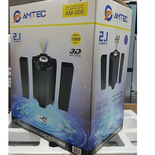 AMTEC Amtec AM-006 2.1CH Home Theatre Sub Woofer-Bluetooth/FM/Usb-15,000WATTS,SUB WOOFER SYSTEM Subwoofer Multimedia System