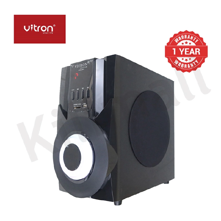 Brand New Vitron  V641 3.1CH X-Bass Home Theatre System with Remote Control BT Speaker System AC/DC Subwoofer Home Audilo System USB SD MP3 FM Radio 10000W