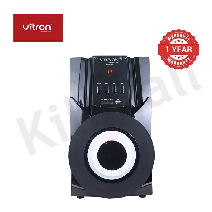 Brand New Vitron  V641 3.1CH X-Bass Home Theatre System with Remote Control BT Speaker System AC/DC Subwoofer Home Audilo System USB SD MP3 FM Radio 10000W