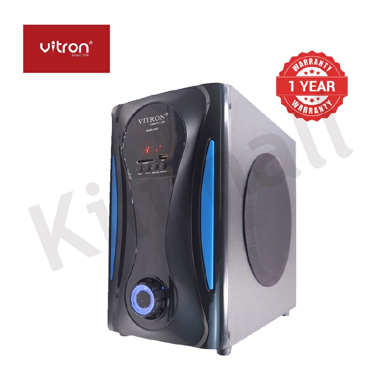 Vitron V643 3.1CH X-Bass Home Theatre System with Remote Control Bluetooth Woofer Speaker System Subwoofer Home Audilo System USB SD MP3 FM Radio 10000W