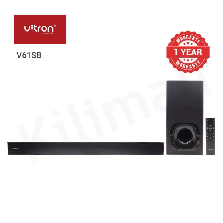 Vitron V61SB 2.1 wired Soundbar System 12000w Subwoofer Soundbar Multimedia