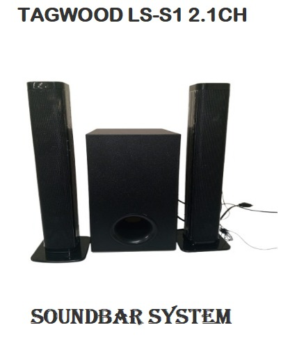TAGWOOD LS-S1 2.1CH wired Soundbar System 12000w Subwoofer Soundbar Multimedia Home Audio SPEAKER BLUETOOTH/FM/SB/USB Subwoofer Speaker System