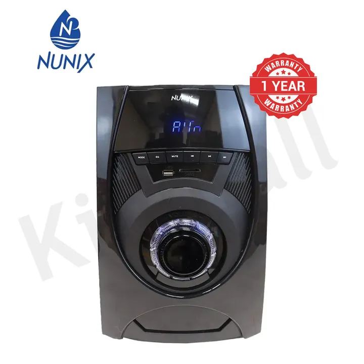 Nunix A22 3.1CH Channel Multimedia Subwoofer Speaker System Mini Home Theater  12000W PMPO Bluetooth Woofer