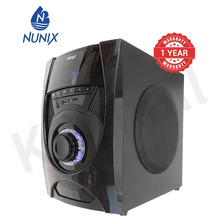 Nunix A22 3.1CH Channel Multimedia Subwoofer Speaker System Mini Home Theater  12000W PMPO Bluetooth Woofer