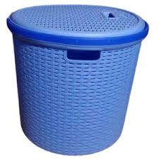 LB03 Kenstart Laundry Basket – Durable Plastic Clothes Hamper with Ventilated Design, Handles, and Large Capacity for Home, Dorm, or Laundry Room Storage