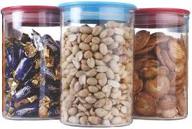 HMBA06 Bon Appetit Glass Jar 1Ltrs – Elegant Storage for Your Kitchen Essentials!