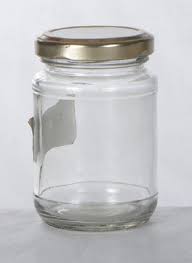 400GRM/ML Milly Glass Jar – Airtight Clear Storage Container for Spices, Grains, Coffee, Snacks & Kitchen Organization
