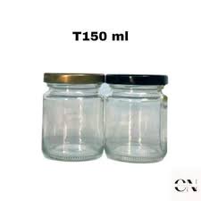 400GRM/ML Milly Glass Jar – Airtight Clear Storage Container for Spices, Grains, Coffee, Snacks & Kitchen Organization