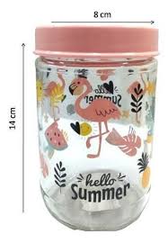1L Herevin Canister Jar – Airtight Glass Storage Container with Lid for Kitchen, Pantry, Spices, Cereals, and More – Durable & Stylish Food Organizer