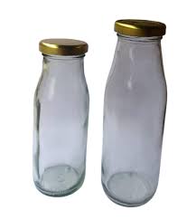 5 pcs Lb 450ml Milly Glass Jar/Bottle – Airtight Clear Glass Storage Container for Spices, Herbs, Honey, Jams, and Pantry Essentials with Lid
