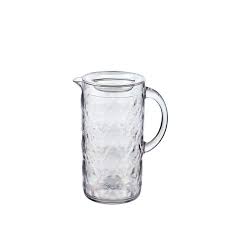 NO927 Crown Plastic Clear Jug Approx 2Ltrs – Durable, Transparent Beverage Container for Home, Office, and Outdoor Use