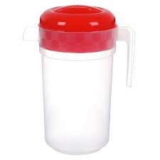 No907 Acme Clear Jug – 1.7L Durable Transparent Plastic Water Jug with Lid for Home, Office, and Outdoor Use – BPA Free & Easy-Pour Design