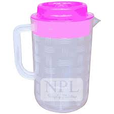 No907 Acme Clear Jug – 1.7L Durable Transparent Plastic Water Jug with Lid for Home, Office, and Outdoor Use – BPA Free & Easy-Pour Design