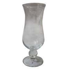 Deli Hurricane Glass 450ml 6pcs – Premium Glassware Set for Cocktails, Beverages, and Parties, Durable and Stylish Drinkware