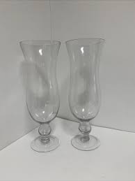 Deli Hurricane Glass 450ml 6pcs – Premium Glassware Set for Cocktails, Beverages, and Parties, Durable and Stylish Drinkware