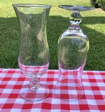 Deli Hurricane Glass 450ml 6pcs – Premium Glassware Set for Cocktails, Beverages, and Parties, Durable and Stylish Drinkware