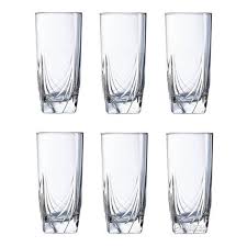 N1308 Luminarc Ascot Glass 33cl A Set of 6 Pieces – Durable, Stylish Glassware for Everyday Use, Entertaining, and Gifting