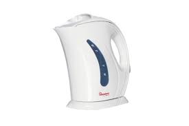 RM225 Ramtons Cordless Electric Kettle 1.7L – 2200W Fast Boil, Auto Shut-Off, Boil-Dry Protection, Indicator Light, Sleek White & Blue Design – Ideal for Home and Office Use