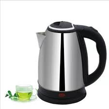 A85A Nunix Electric Kettle 2.0L – 2200W Fast Boil, Stainless Steel Body, Auto Shut-Off, Boil-Dry Protection, 360° Cordless Base – Ideal for Home and Office Use
